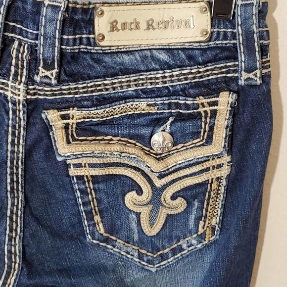ROCK Revival Kai easy bootcut jeans size 29x32 - Picture 8 of 10